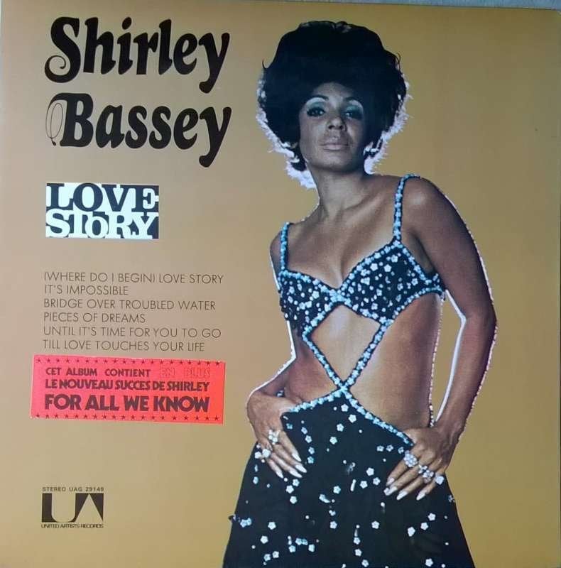 LP Shirley Bassey – Something Else -Love Story, Ophalen of Verzenden, Complilatie, 12 inch, 1970 - 1979
