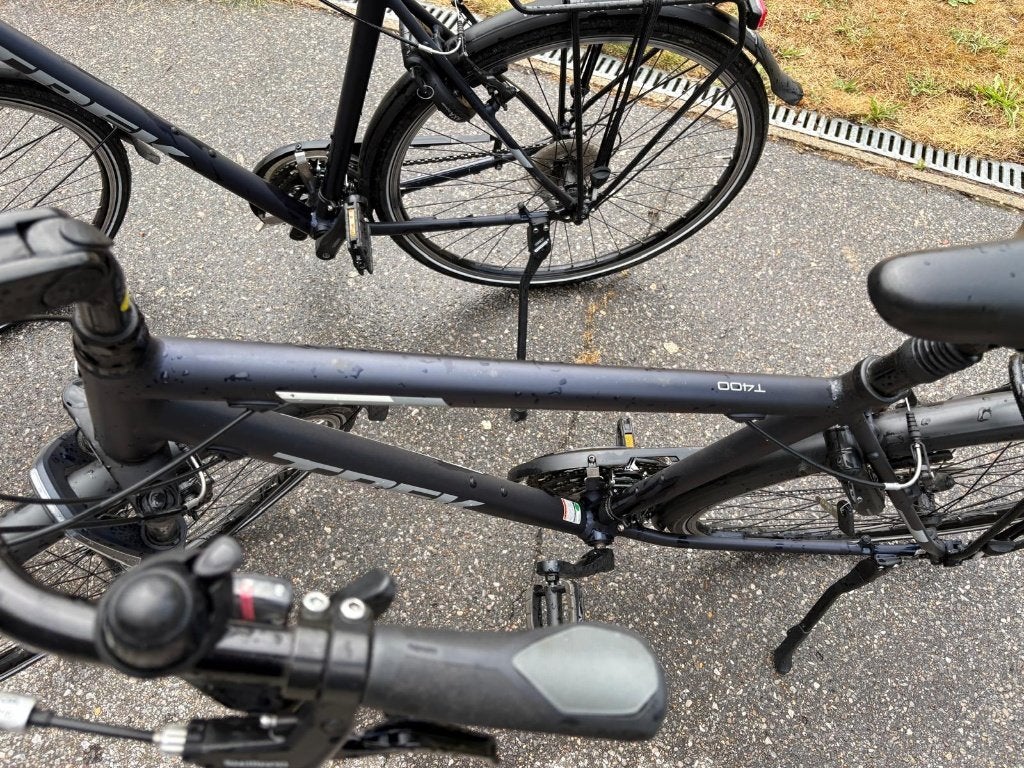 Herenfietsen TREK T400, Fietsen en Brommers, Velgrem, Versnellingen, Zo goed als nieuw, 53 tot 57 cm