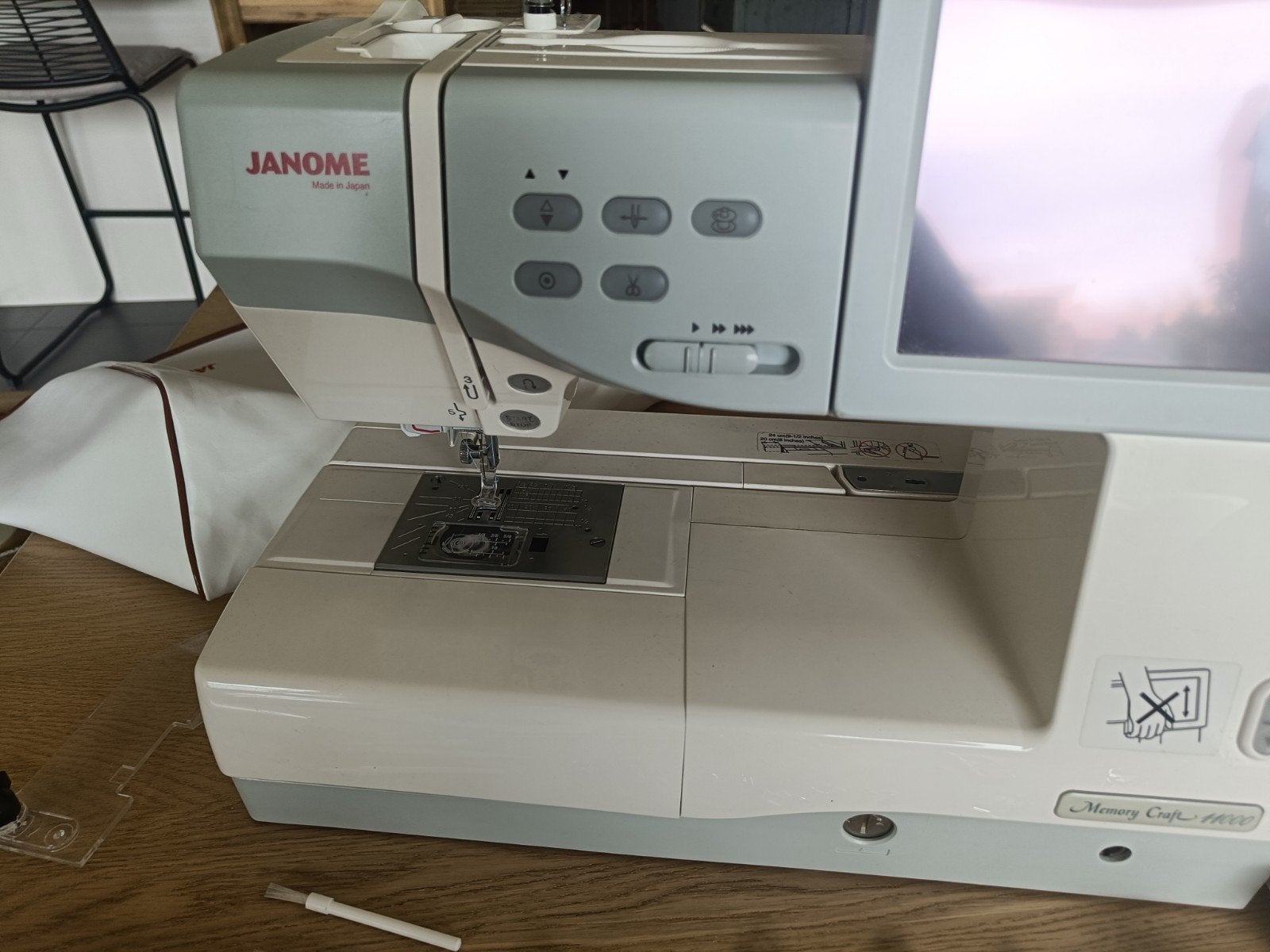 janome 11000 naai en borduurmachine in 1 software, Ophalen, Naaimachine, Janome