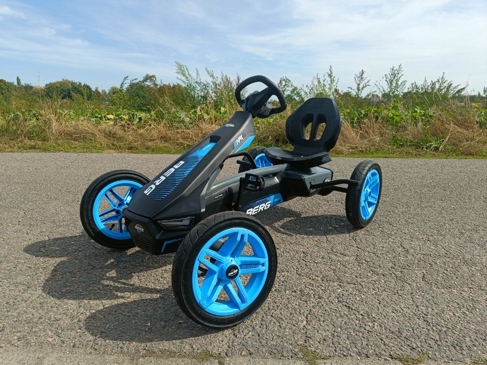 BERG Rally APX Blue gocart, Ophalen, Zo goed als nieuw, Berg, Vrijloopautomaat