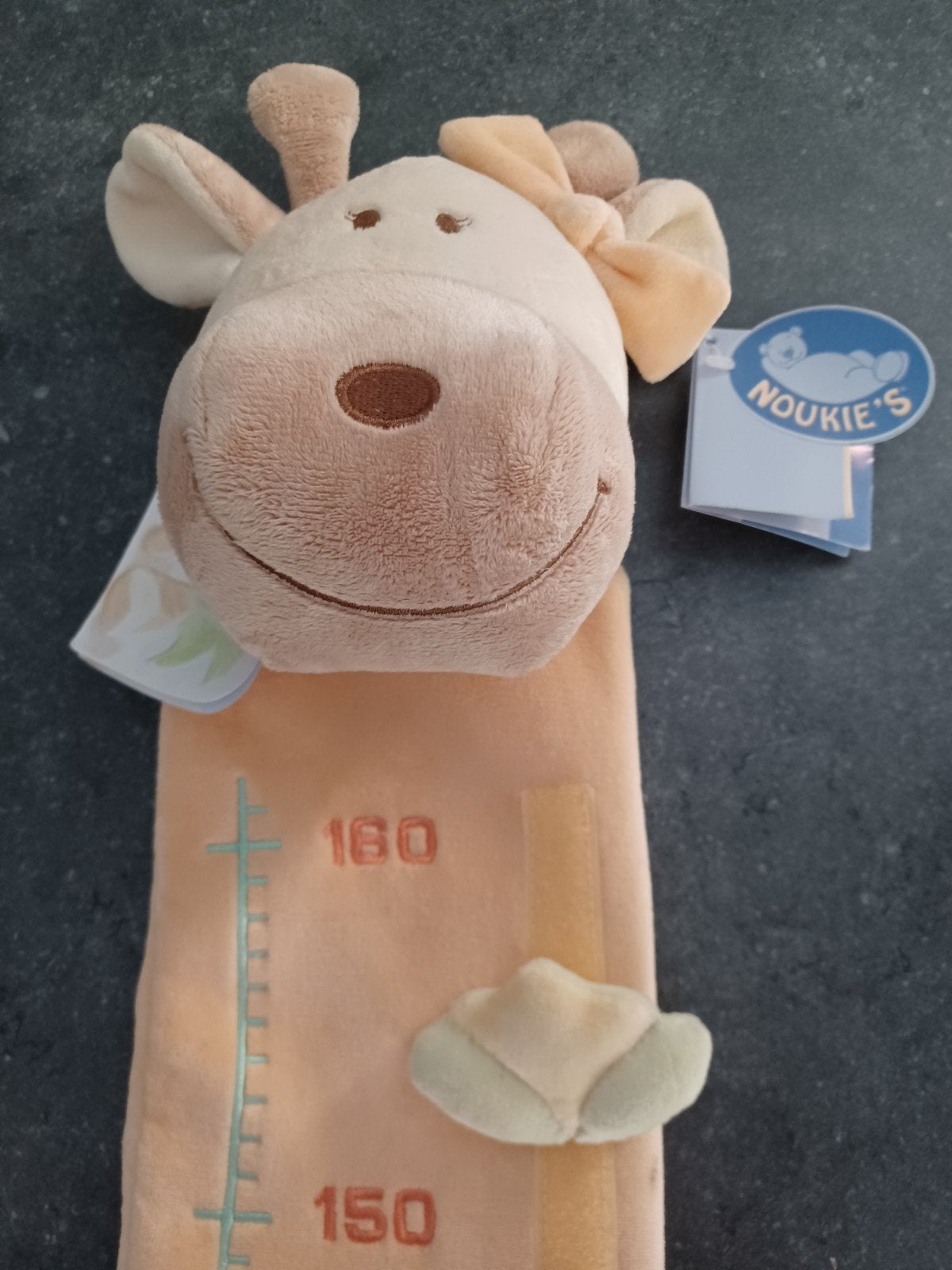 Noukie´s pluchen groeimeter Nieuw, Kinderen en Baby's, Ophalen, Oranje, Ophangbaar, Overige merken