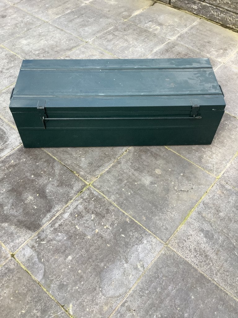 Koffer metaal, 100 à 150 cm, Comme neuf, Enlèvement, Métal