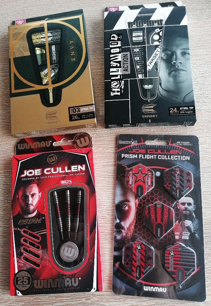 Target Dobey, Target Cult Envy 03 et Winmau Cullen., Enlèvement ou Envoi, Neuf, Fléchettes
