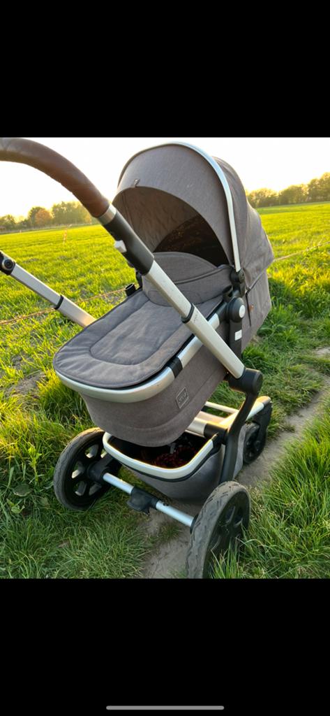 Grijze Joolz day 2 kinderwagen buggy combi, Kinderen en Baby's, Kinderwagens en Combinaties, Gebruikt, Combiwagen, Met reiswieg