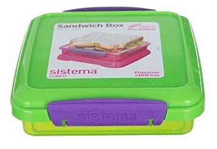 Sistema KLIP IT Sandwich Box - lot 3 pièces, Enlèvement ou Envoi, Autres couleurs, 450 ml, Boîte de conservation