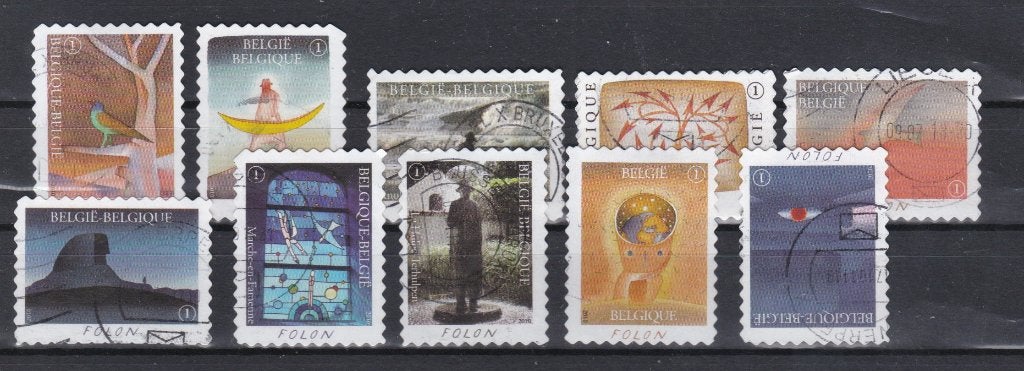 Belg. 2010 - nr 4069 - 4078, Verzenden, Gestempeld