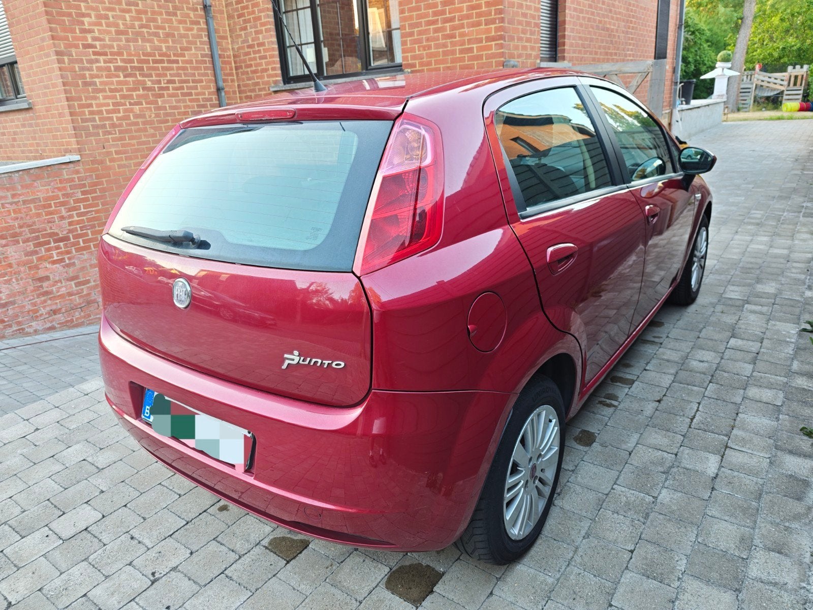 Fiat Grande Punto 1.3jtd 2008, 151.000km Airco, Autos, Achat, Grande Punto, 1300 cm³, Particulier
