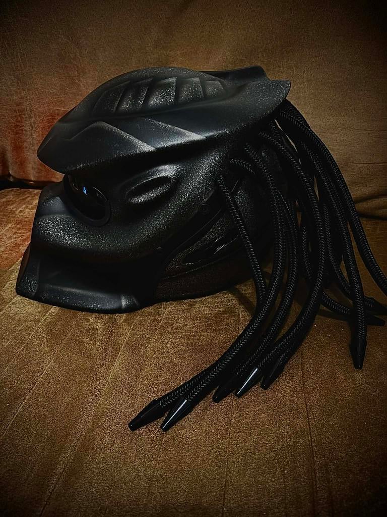 Unieke Predator Motorhelm(Custom)-Maat L–ECE Gekeurd (NIEUW), Motoren, Dames, Nieuw zonder kaartje, Integraalhelm, L