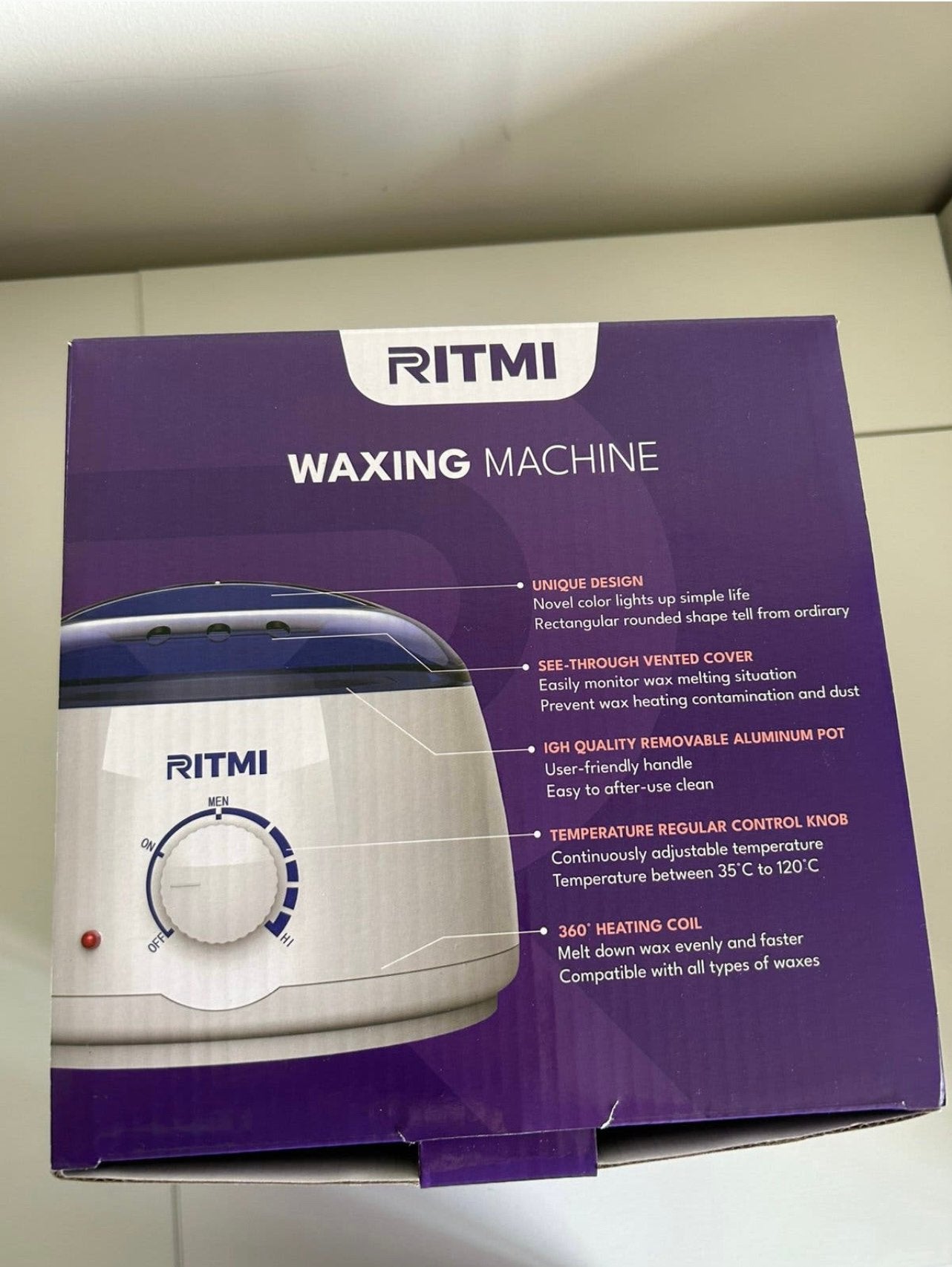 Ritmi waxing machine, Ophalen of Verzenden