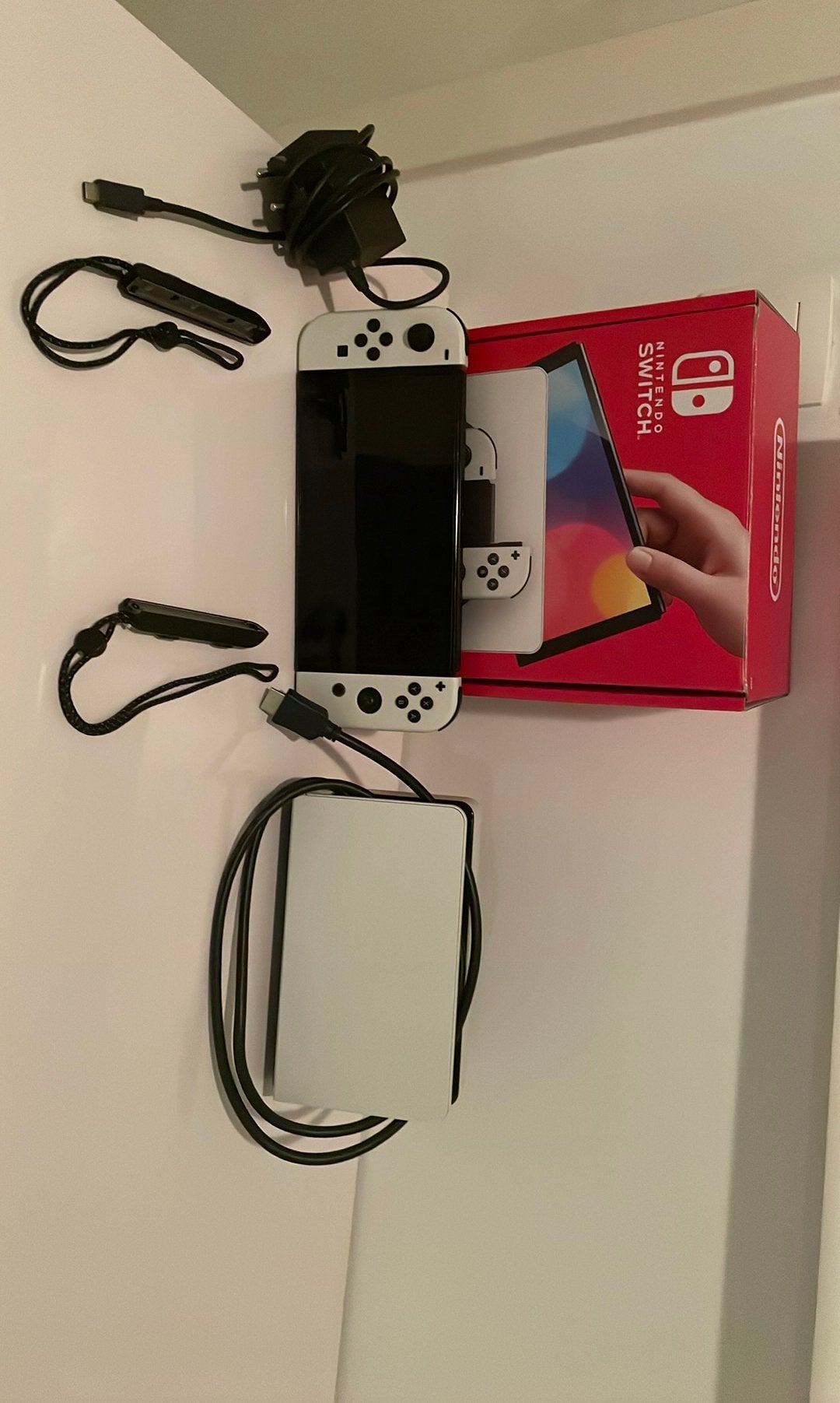 Nintendo Switch OLED, Consoles de jeu & Jeux vidéo, Enlèvement, Comme neuf, Switch OLED