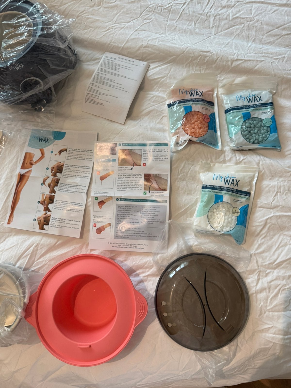 Complete My Skin Wax Waxing Kit – Almost New, Bijoux, Sacs & Beauté, Boîtes de maquillage & Beauty case, Comme neuf, Enlèvement