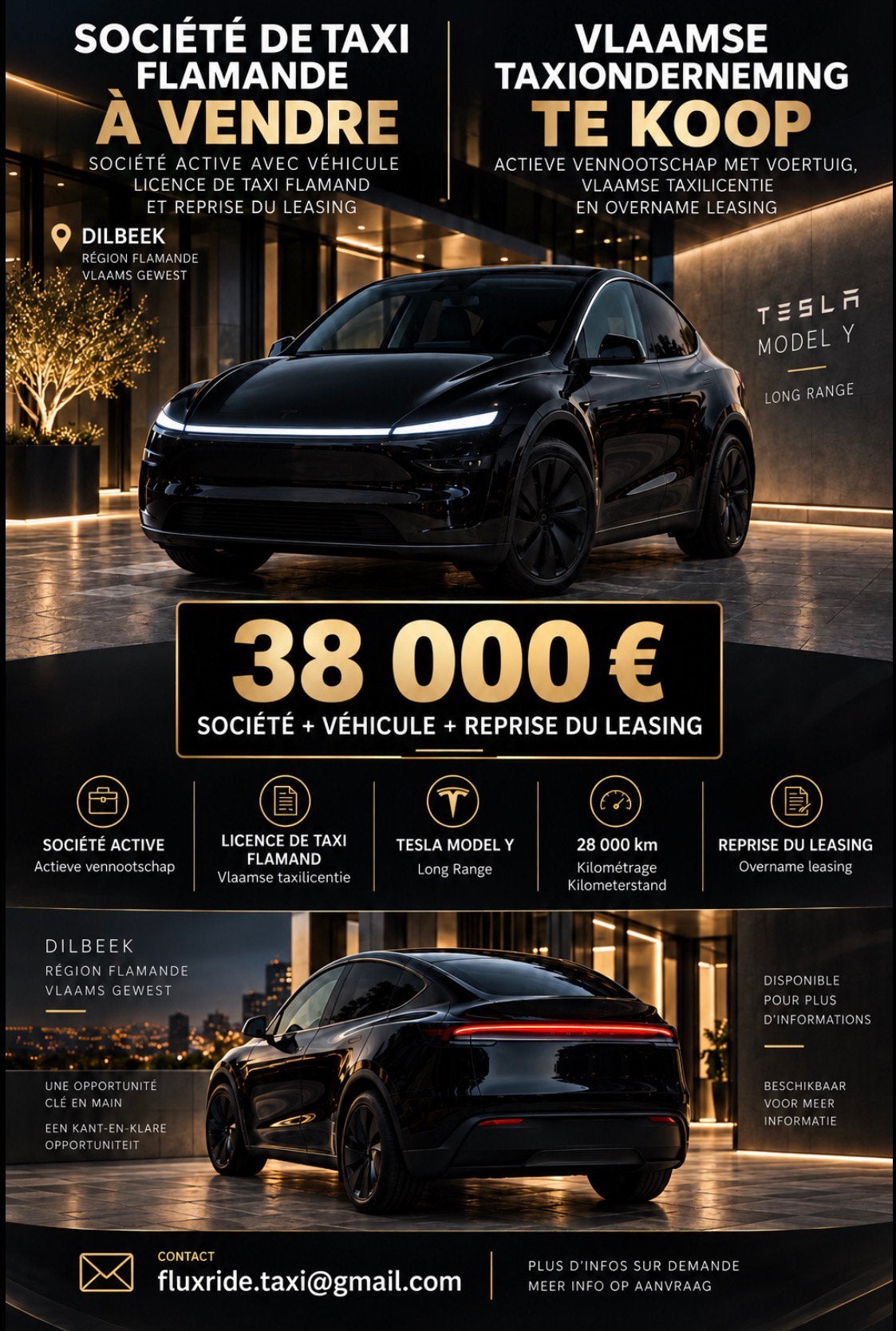 Taxibedrijf te koop