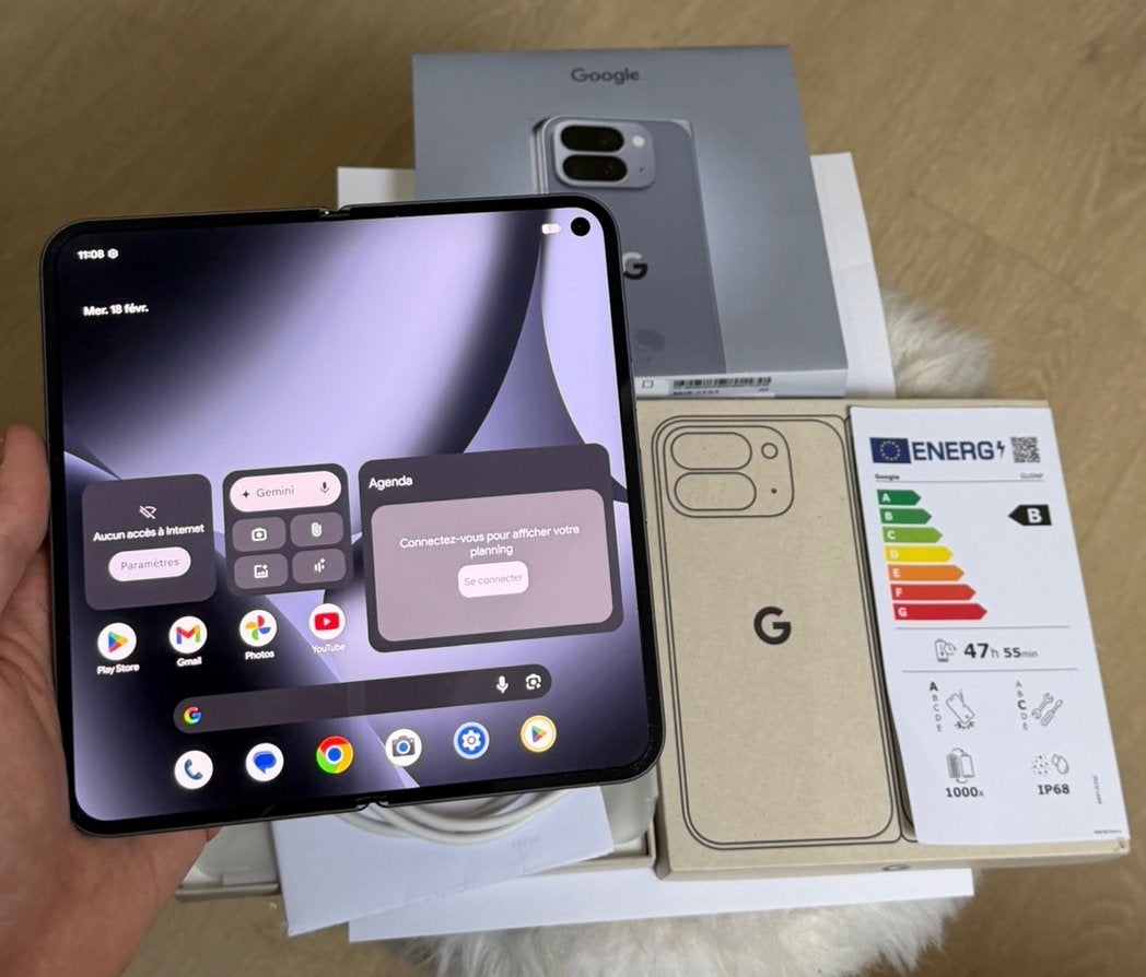 ✅ GOOGLE Pixel 10 Pro Fold - 5G - 256 GB - Gris FACTURE ✅, Télécoms, Téléphonie mobile | Marques Autre, Enlèvement, Comme neuf