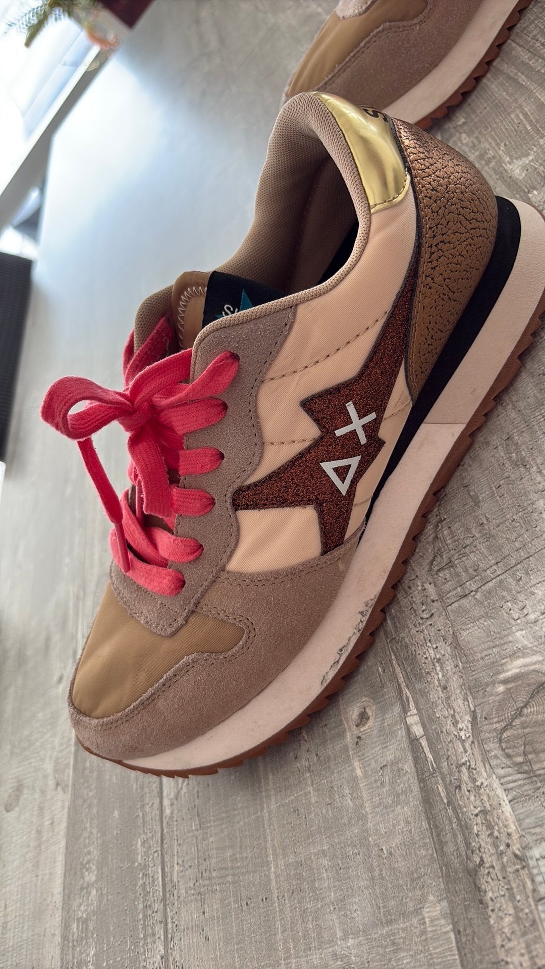 Espadrilles AX, Beige, Sneakers et Baskets, Porté, Envoi