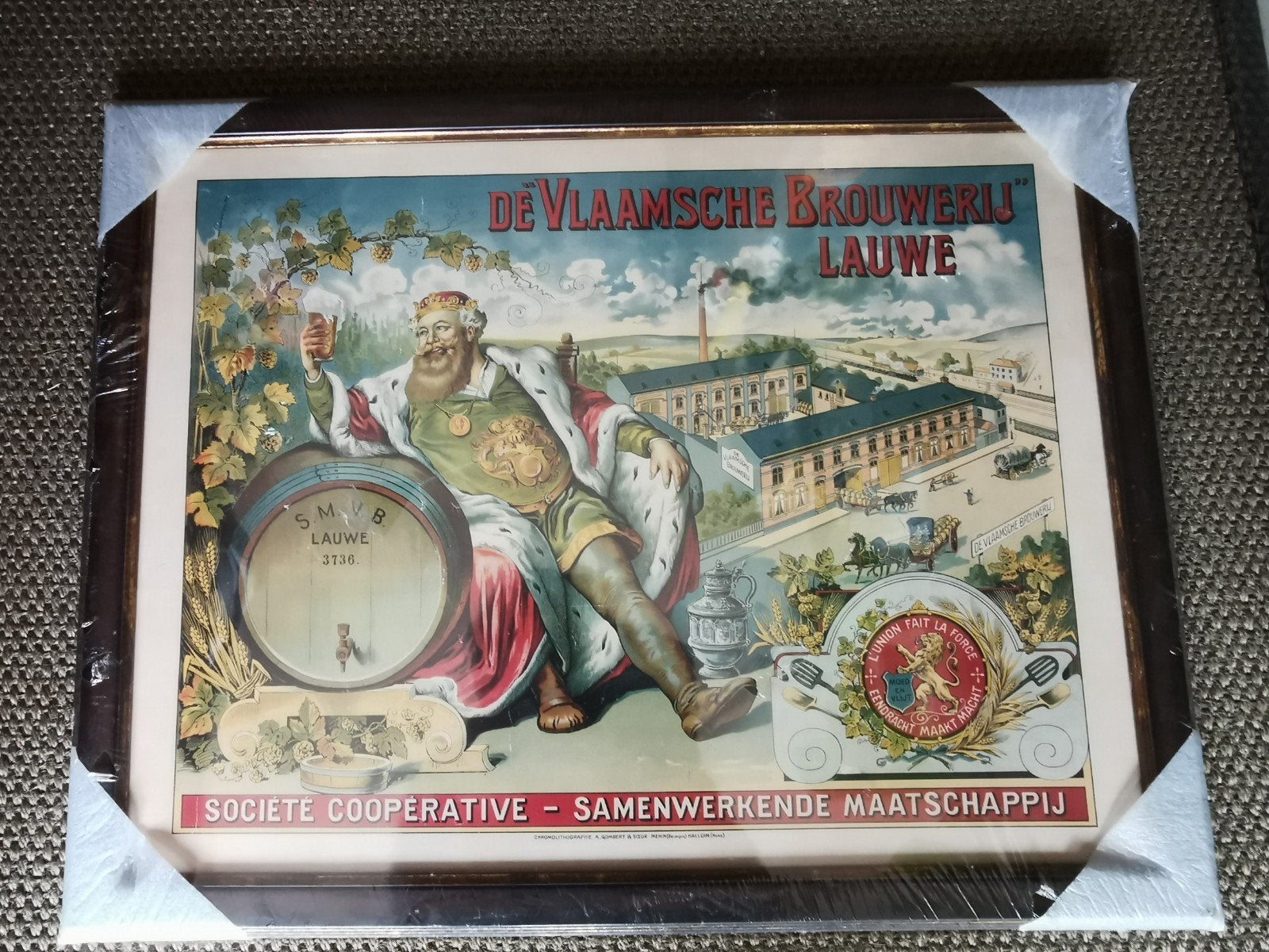 Poster De Vlaamsche Brouwerij, Verzamelen, Ophalen