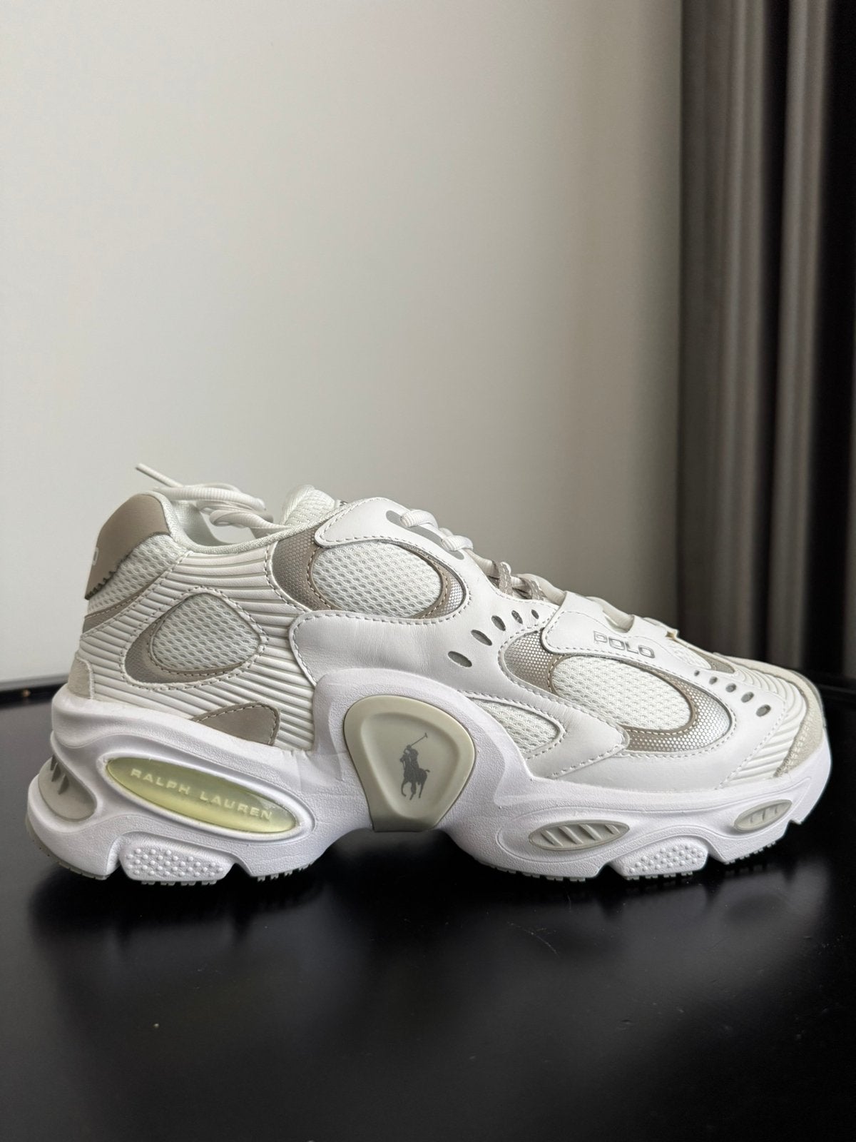 Ralph lauren, Enlèvement ou Envoi, Comme neuf, Blanc, Baskets