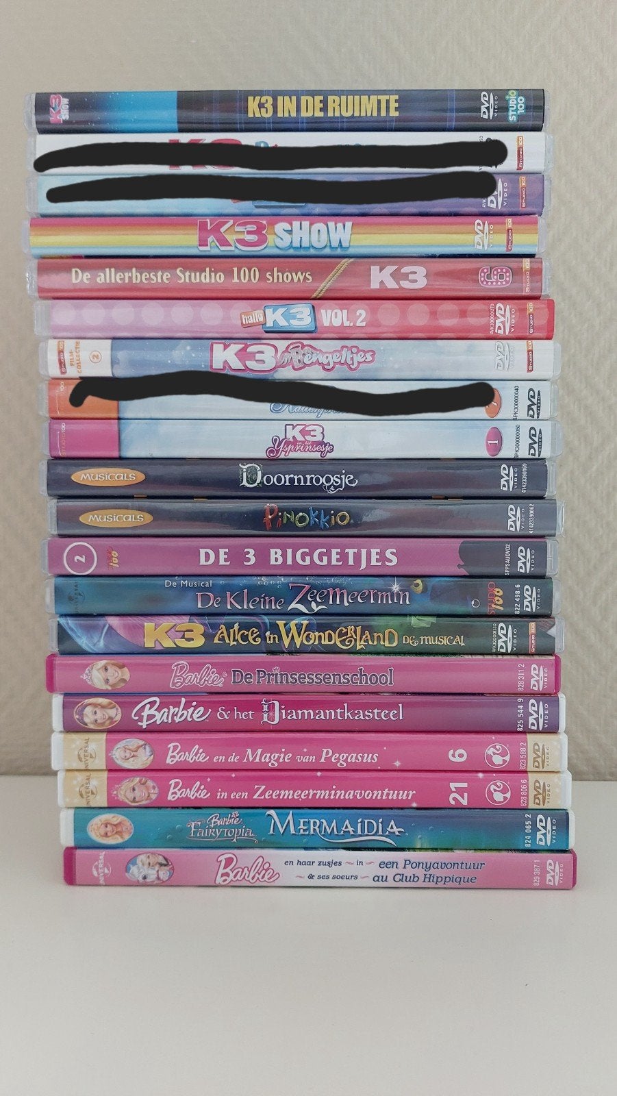 Dvd's K3 Barbie, Cd's en Dvd's, Ophalen of Verzenden, Show