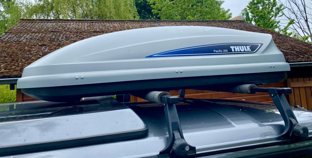 Thule Pacific 200 (grijs) (compleet), Ophalen of Verzenden, Gebruikt