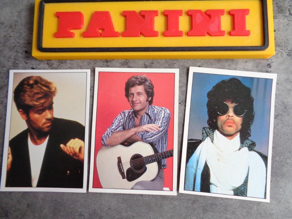PANINI STICKERS SALUT COLLECTION 1988 3X     POPSTERREN    E, Hobby en Vrije tijd, Stickers en Plaatjes, Verzenden