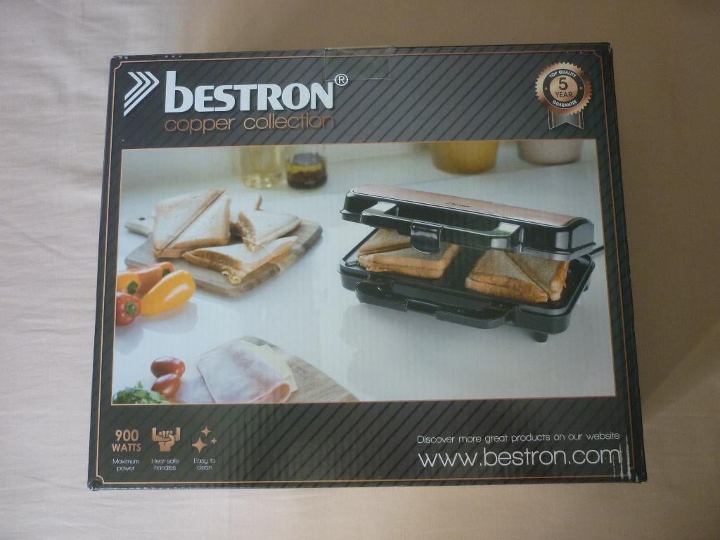 Croque Monsieur XL Bestron, Ophalen of Verzenden, Nieuw
