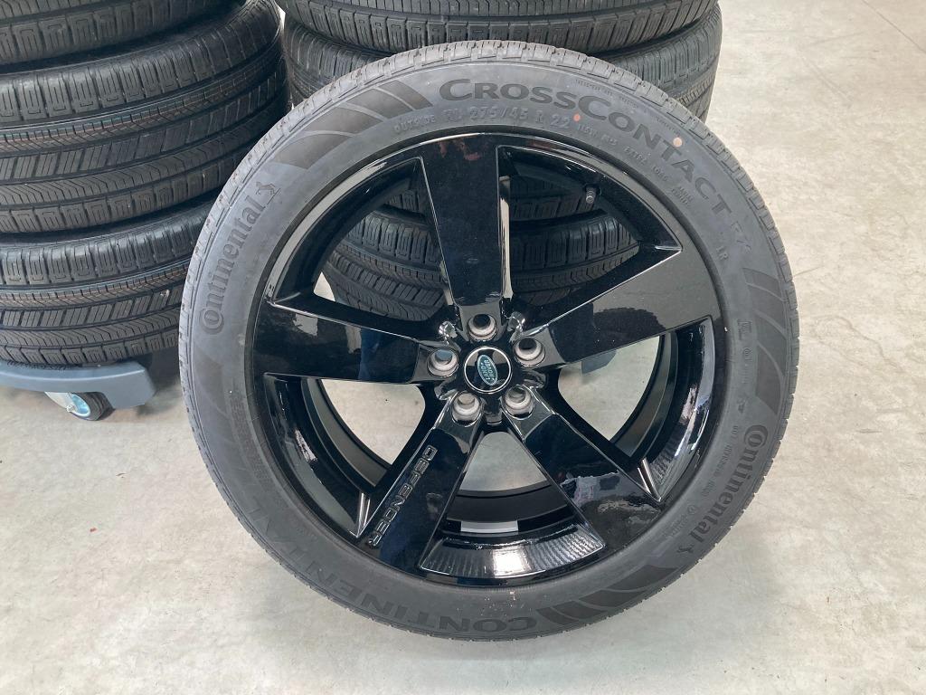 Voor LandRover Defender 90/110/130 : 22" alu 'Style 5098, Neuf, Pneus et Jantes, 4 Saisons, 275 mm