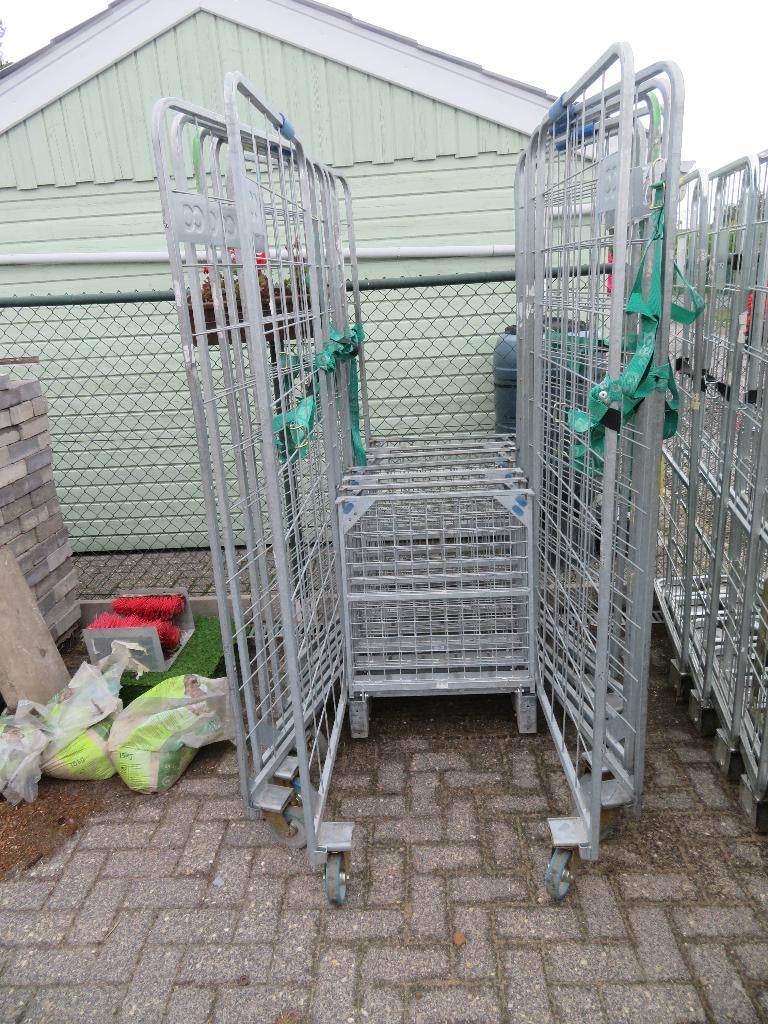 Rolcontainer, winkelkar. Ideaal voor haardblokken, Minder dan 3 m³, Ophalen, Blokken