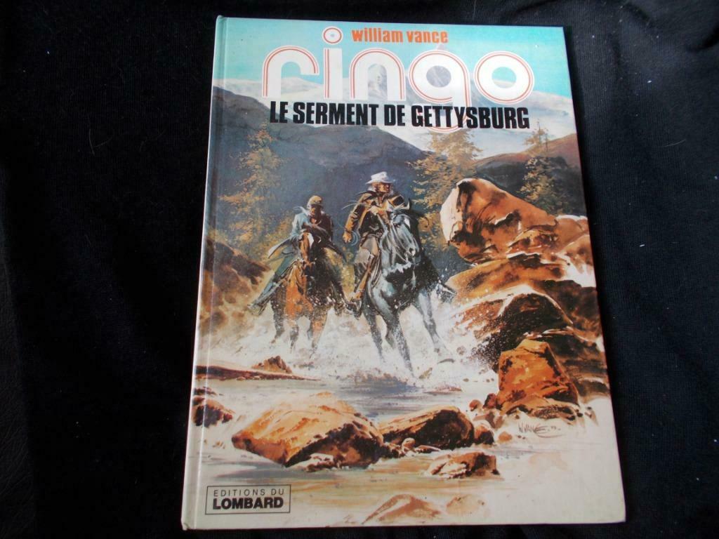 Ringo   Tome 2  "Le Serment de Gettysburg"  (janvier 1980), Une BD, Enlèvement, Comme neuf