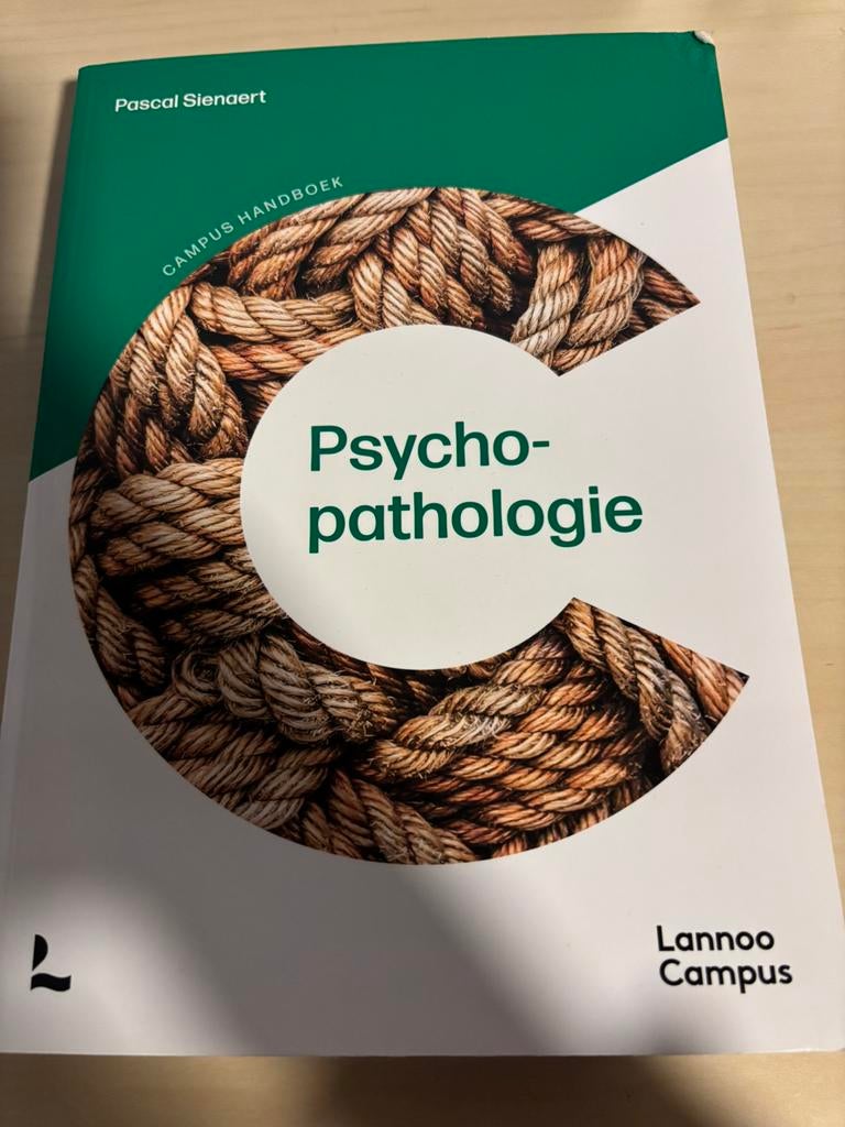 Pascal Sienaert - Psychopathologie, Boeken, Ophalen, Zo goed als nieuw, Pascal Sienaert