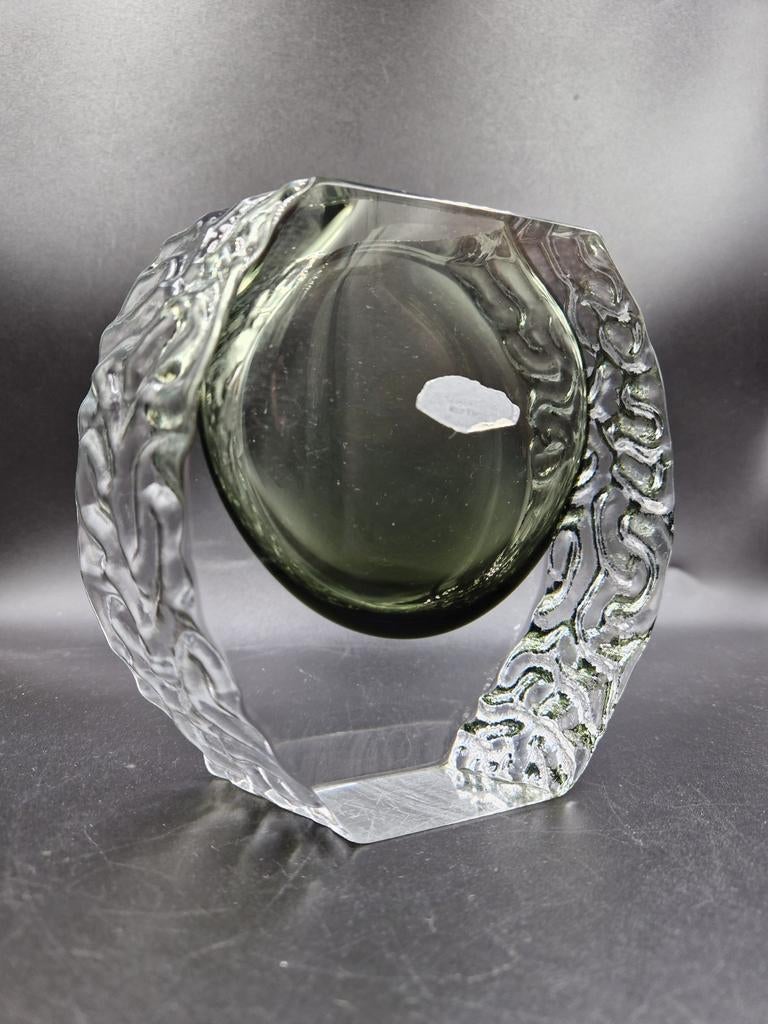 Vintage murano 1960s Mandruzzato sommerso vaas, Ophalen of Verzenden