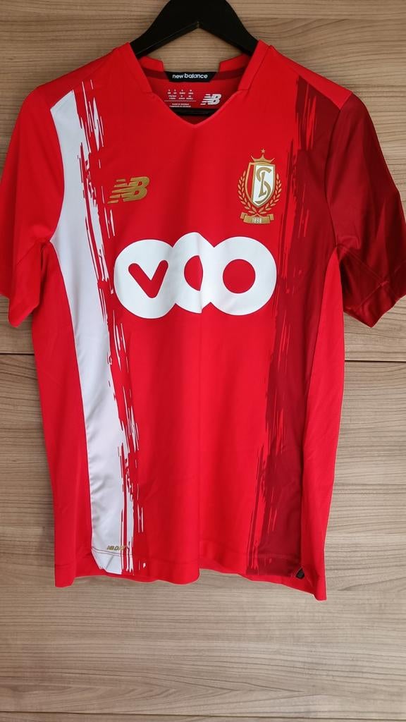 Matchworn Standard Liège : Nicolas Raskin, Collections, Articles de Sport & Football, Enlèvement ou Envoi, Utilisé, Maillot