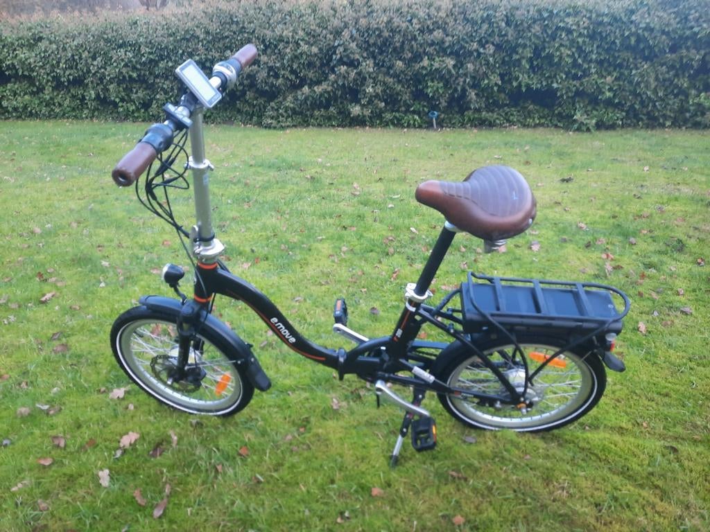 Vélo électrique compact, roues de 20 pouces, 2176 km parcour, Vitesses, Comme neuf, Enlèvement, Partiellement pliable