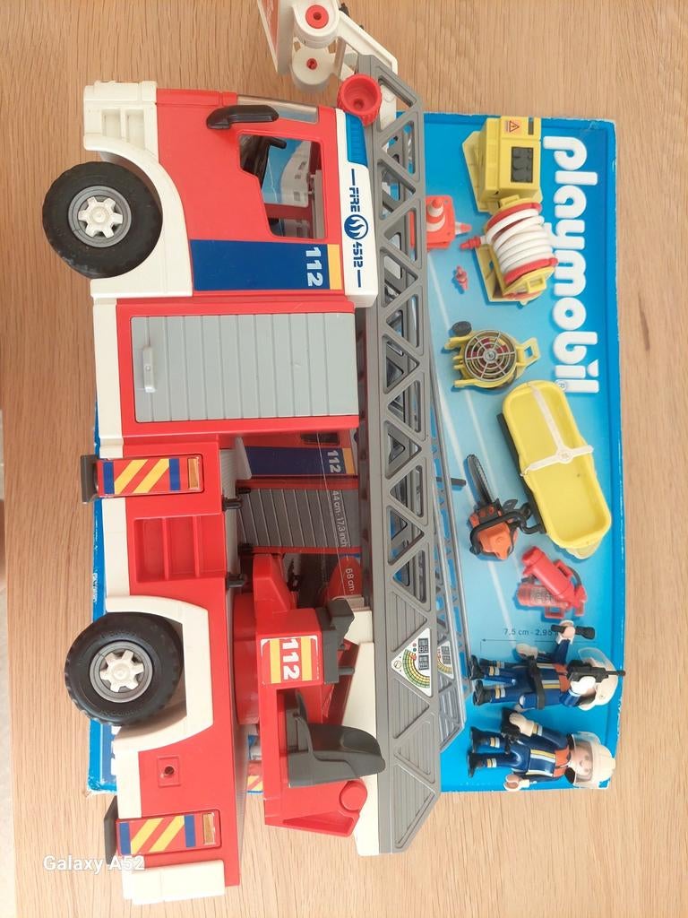 playmobil camion de pompiers