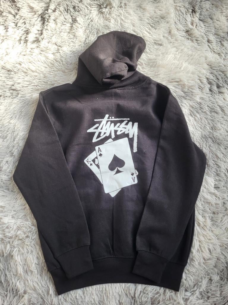 Stüssy Rework Sweatshirt - Maat S - Nieuw, Kleding | Heren, Truien en Vesten, Zwart, Ophalen of Verzenden, Stüssy, Gedragen