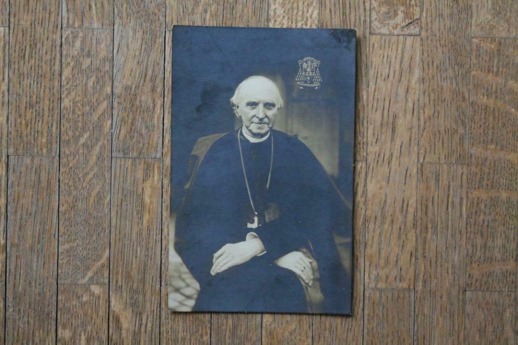 Kardinaal Mercier foto, Verzamelen, Ophalen of Verzenden, Zo goed als nieuw, Kaart of Prent, Christendom | Katholiek