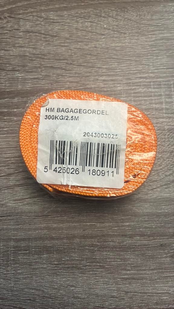 HM Bagagegordel 300kg/2,5M, Enlèvement ou Envoi, Neuf