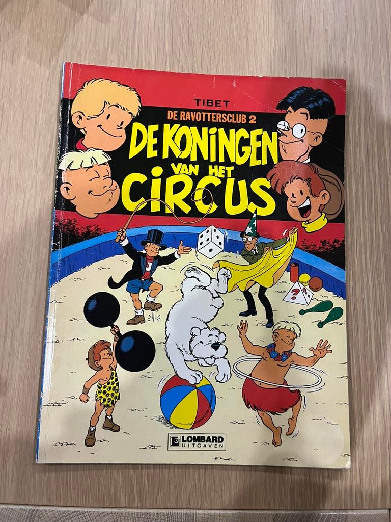 De Ravottersclub - 2 - De koningen van het circus, Boeken, Eén stripboek, Ophalen of Verzenden