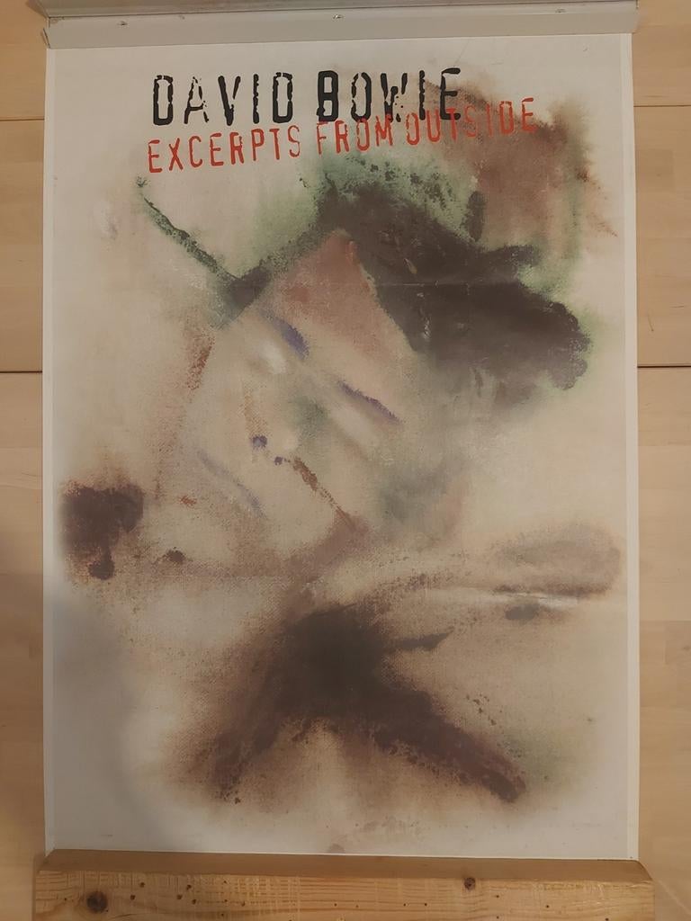 POSTER DAVID BOWIE, Verzamelen, Ophalen, Zo goed als nieuw