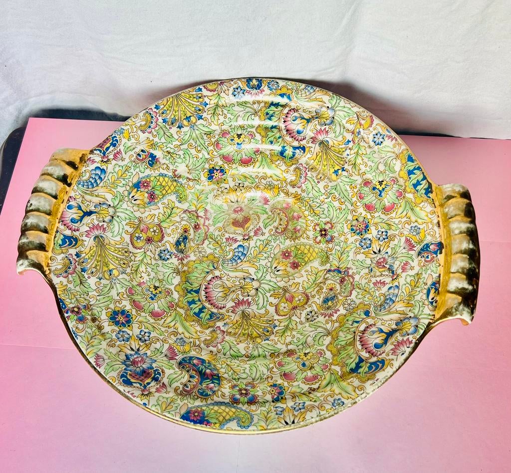 Schaal van Boch Frères Belgium, Antiek en Kunst, Ophalen of Verzenden