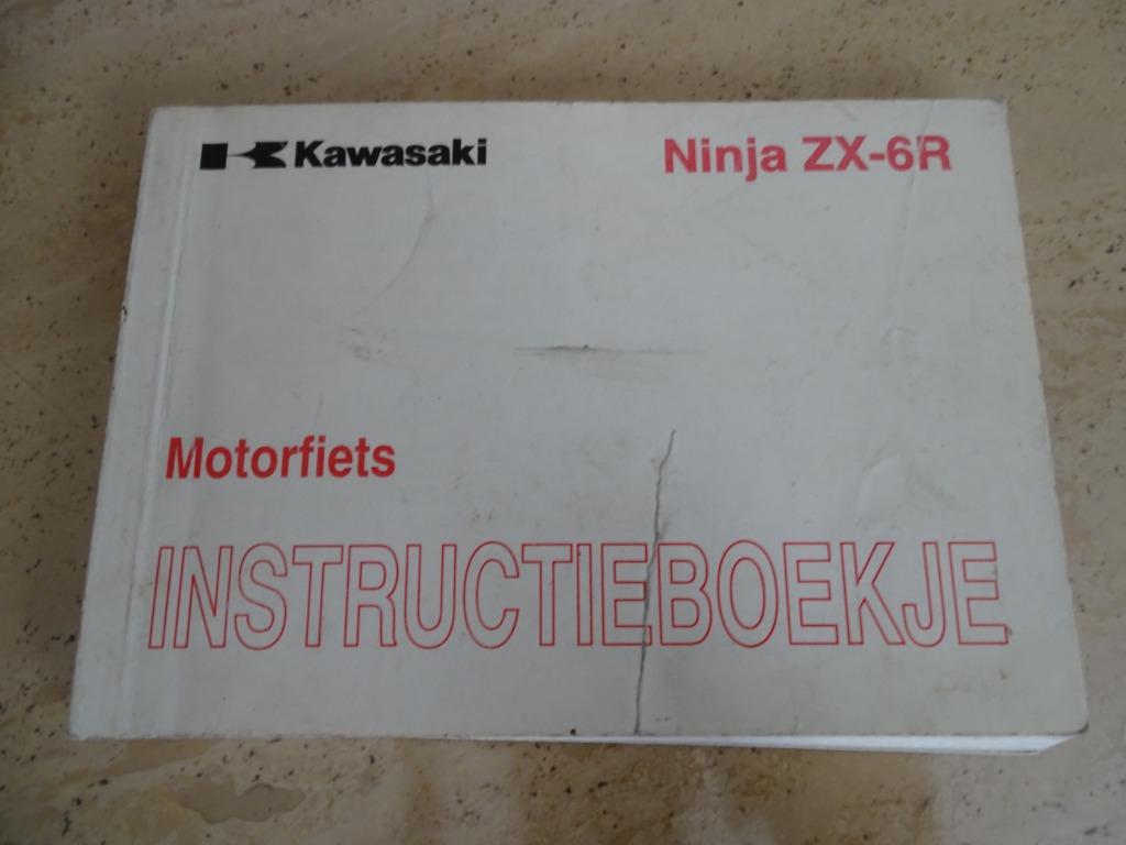 kawasaki zx6r ninja 2001 instructieboekje, Motos, Modes d'emploi & Notices d'utilisation, Enlèvement ou Envoi, Kawasaki