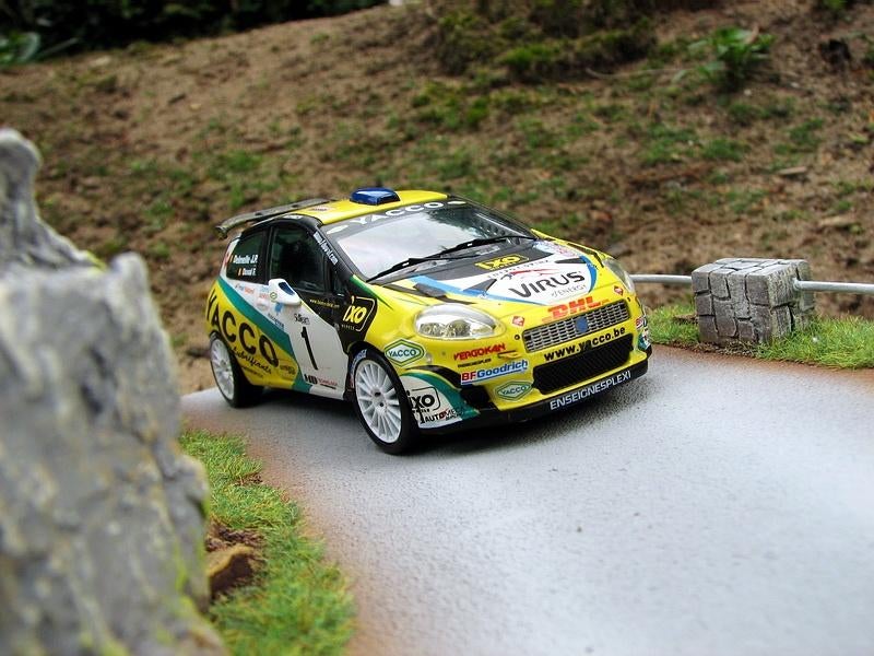 Fiat Grande Punto S2000 #1 Duval, winner Condroz 2007 - IXO, Enlèvement ou Envoi, Comme neuf, Voiture, Autres marques