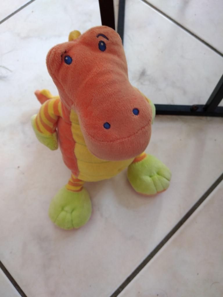 knuffel nicotoy draak (doos 54), Kinderen en Baby's, Speelgoed | Knuffels en Pluche, Ophalen of Verzenden