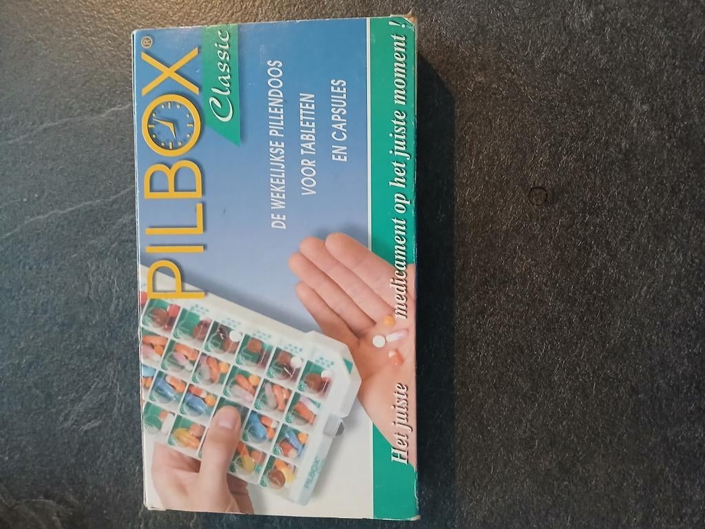 Verdeeldoos medicatie, Enlèvement