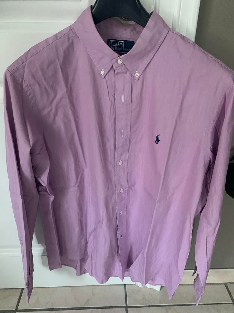 Heren hemd Ralph Lauren 44 XXL weinig gedragen, Ophalen of Verzenden