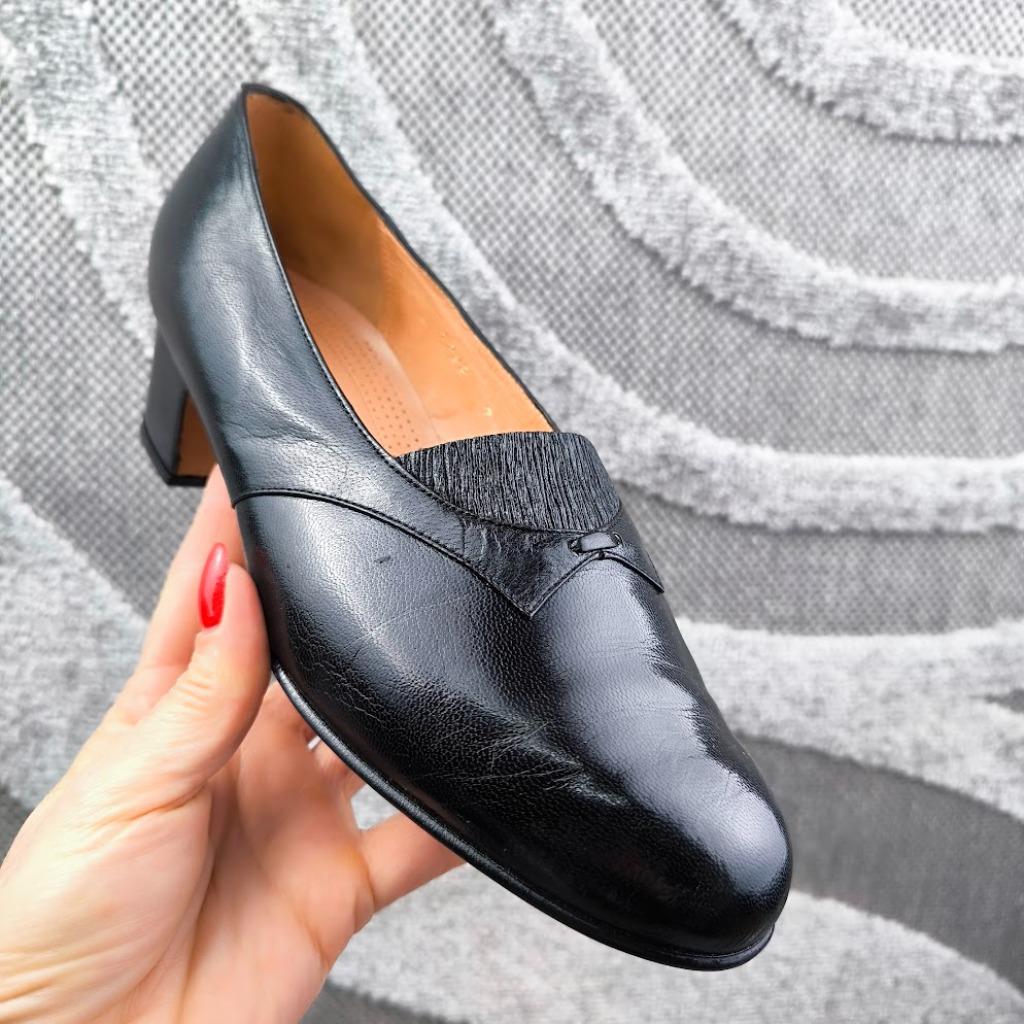 De pauw  vintage klassieke kwaliteits schoen eu 40, Kleding | Dames, Ophalen of Verzenden, Nieuw, Zwart, Pumps
