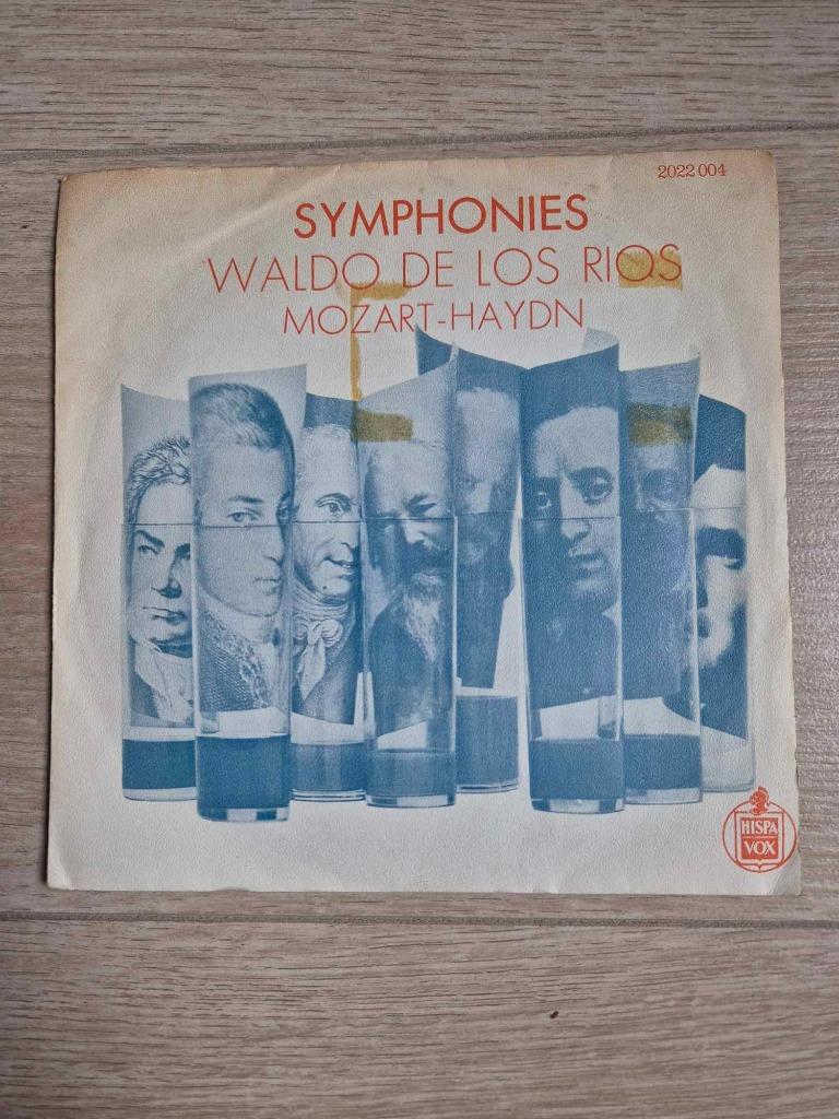 Singel Waldo De Los Rios - Mozart - Haydn, Ophalen of Verzenden