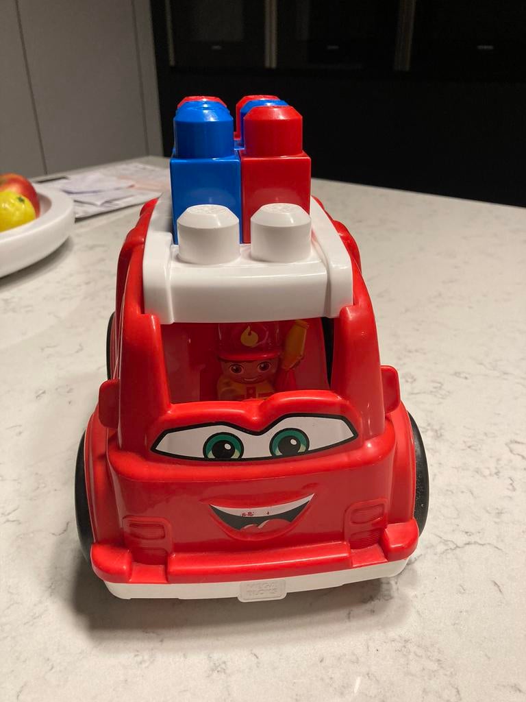 Pompiers Megabloks, Enlèvement, Comme neuf, Garçon ou Fille