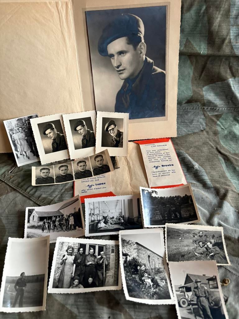 Lot photo belge 44-45 WW2, Enlèvement ou Envoi