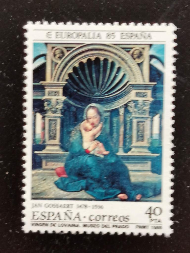 Spanje 1985 - Europalia 85 - gemeenschappelijke uitgifte **, Ophalen of Verzenden, Postfris