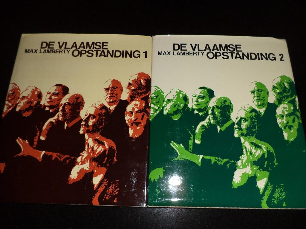 De Vlaamse Opstanding 2 delen Max Lamberty oorlog, studenten, Ophalen of Verzenden