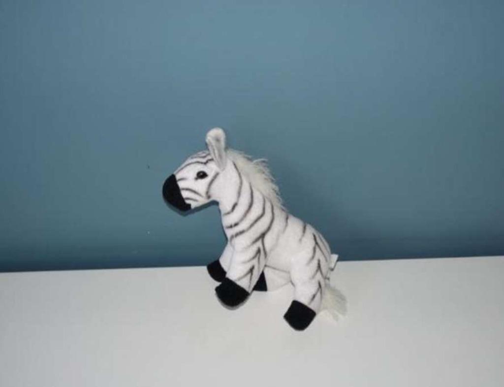Zebra knuffel "19cm", Ophalen of Verzenden